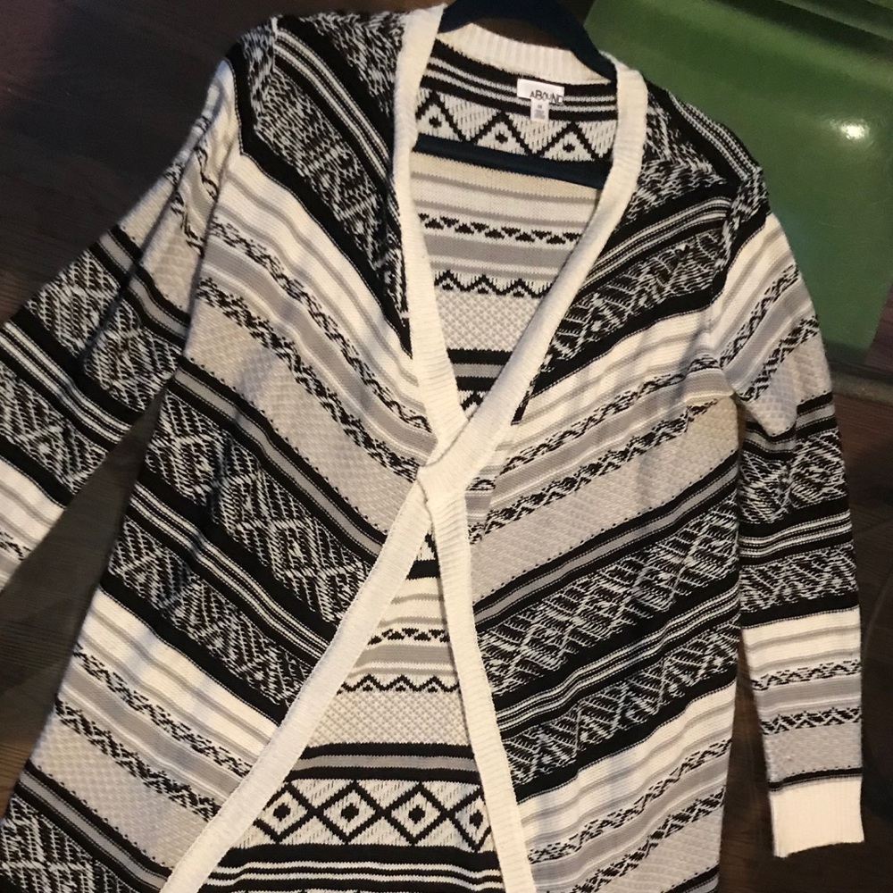 Tribal Print Cardigan